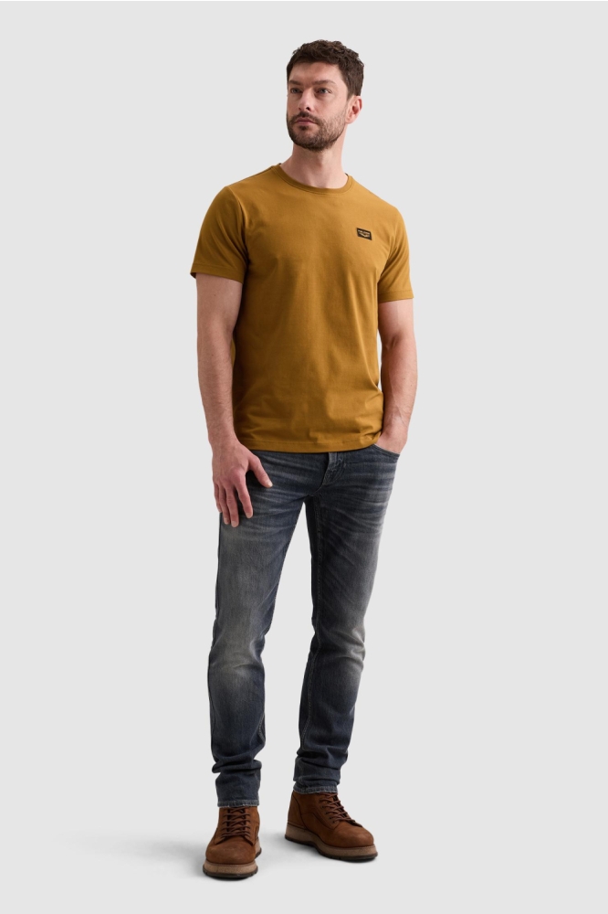 PME legend gele heren t-shirt | Model