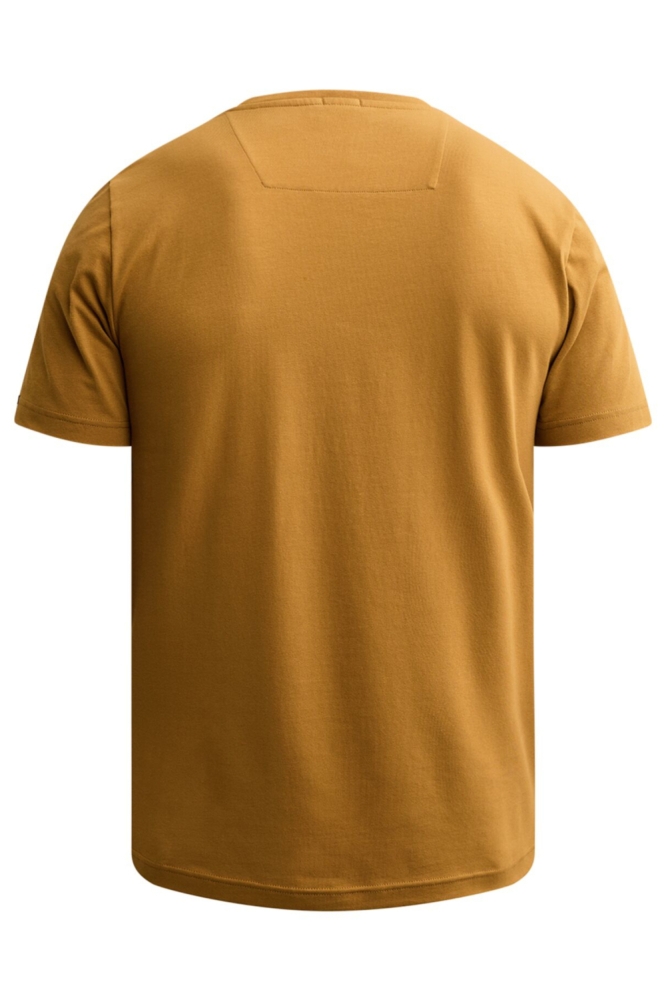 PME legend gele heren t-shirt | Achteraanzicht