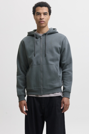 Jack & Jones Vest JJEBRADLEY SWEAT ZIP HOOD NOOS 12249342 Turbulence