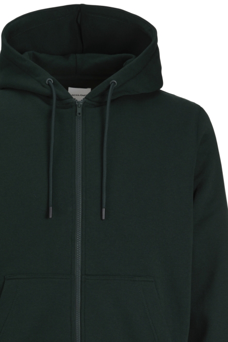Jack & Jones groene heren vest | Close up