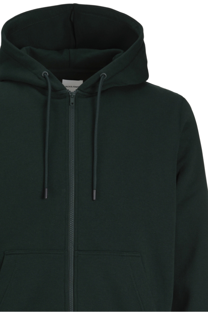 Jack & Jones groene heren vest | Close up