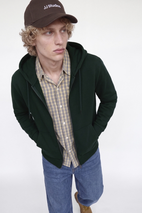 Jack & Jones groene heren vest | Model
