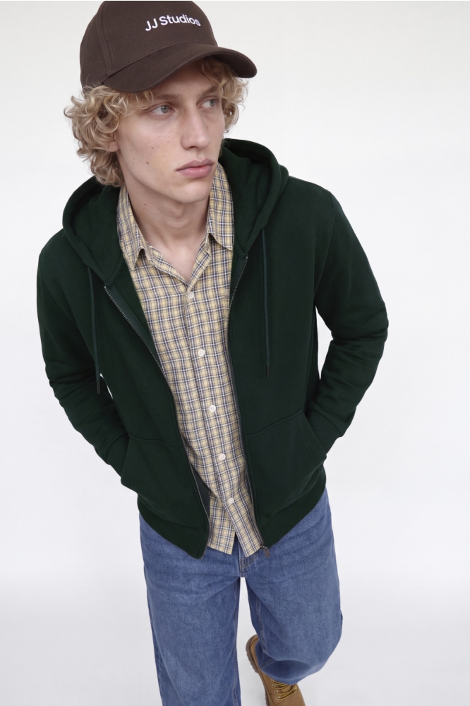 Jack & Jones groene heren vest | Model