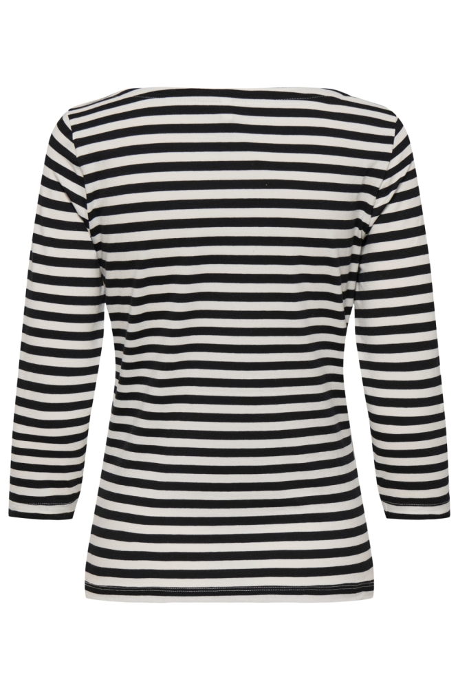 Only ecru dames t-shirt | Achteraanzicht