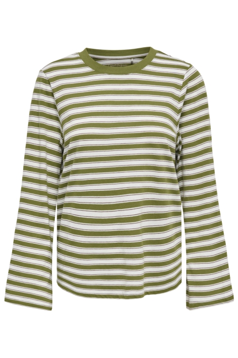 Only groene dames t-shirt | Vooraanzicht