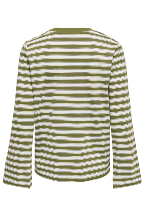 Only groene dames t-shirt | Achteraanzicht