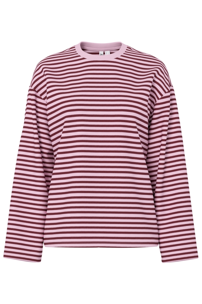 Pieces roze dames t-shirt | 
