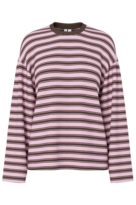 Pieces roze dames t-shirt | Vooraanzicht