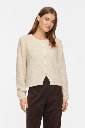 Vila Vest VIPIGGA O-NECK L/S KNIT JACKET NOOS 14116498 Birch