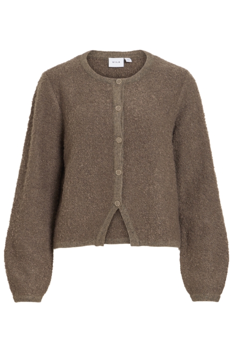 Vila camel dames vest | Vooraanzicht