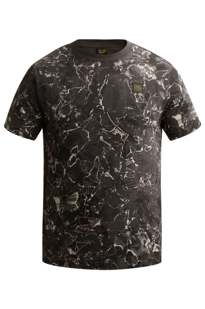 PME legend blauwe heren t-shirt | Vooraanzicht