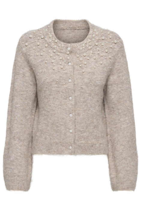 Only camel dames vest | Vooraanzicht