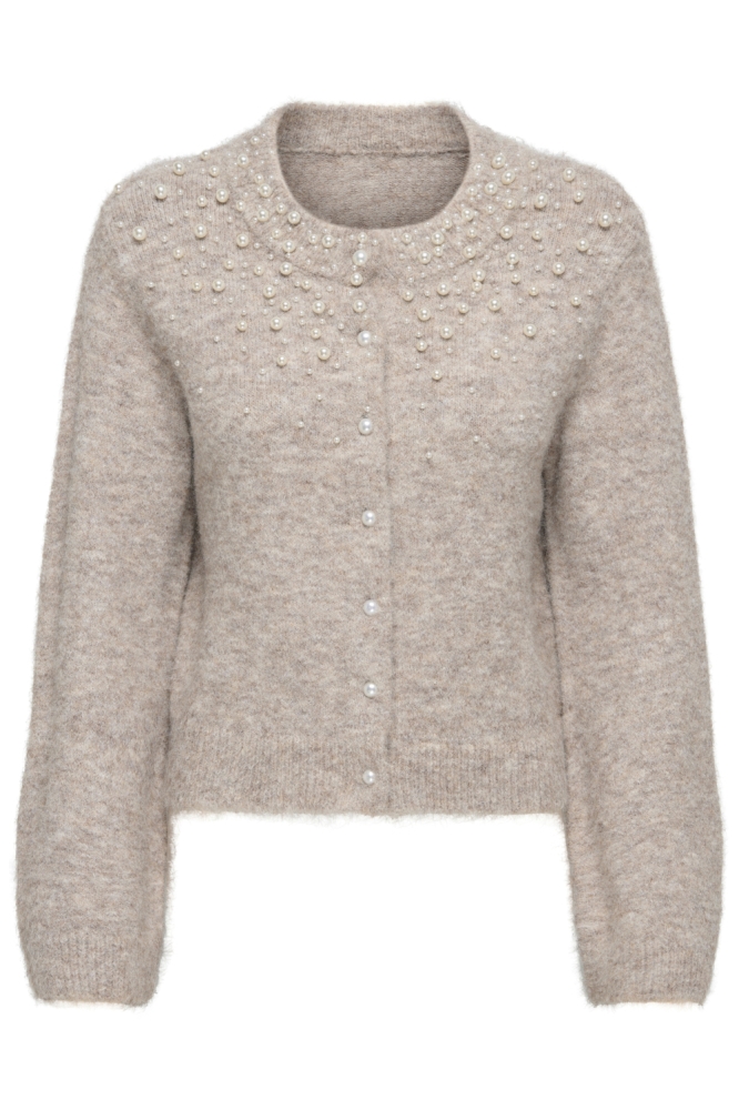 Only camel dames vest | Vooraanzicht
