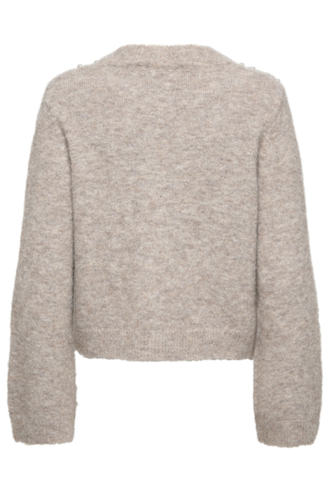Only camel dames vest | Achteraanzicht