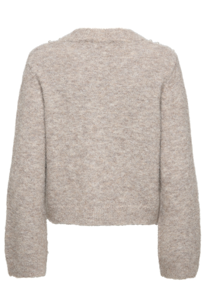 Only camel dames vest | Achteraanzicht