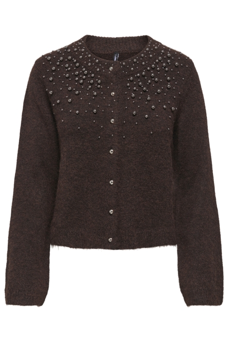 Only bruine dames vest | Vooraanzicht