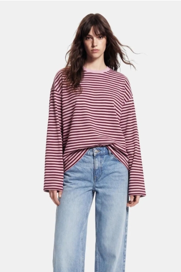 Pieces pcsadie ls top jrs noos bc Roze