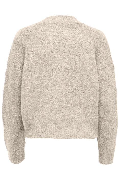 Only ecru dames vest | Achteraanzicht