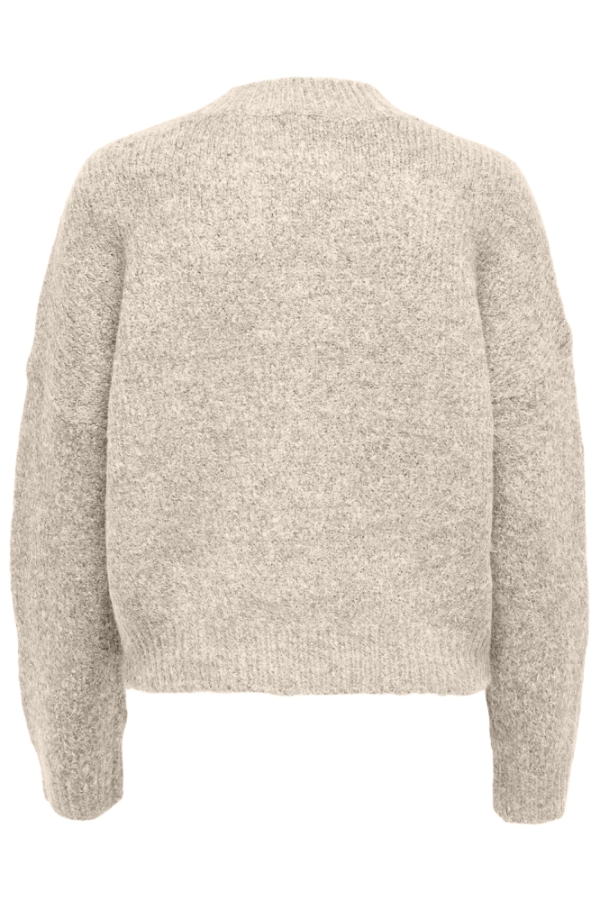 Only ecru dames vest | Achteraanzicht