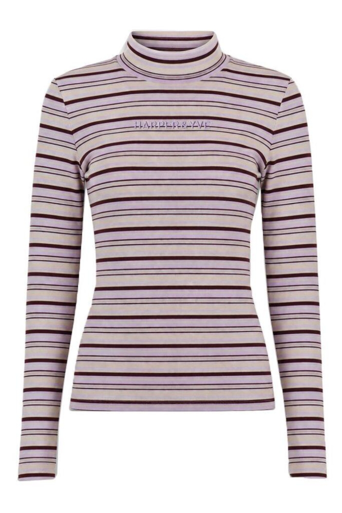 Harper & Yve grijze dames t-shirt | Vooraanzicht