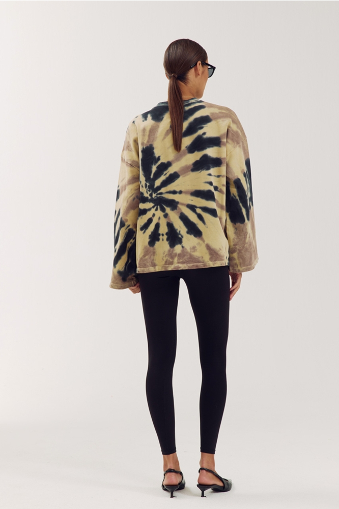 Harper & Yve beige dames sweater | Model