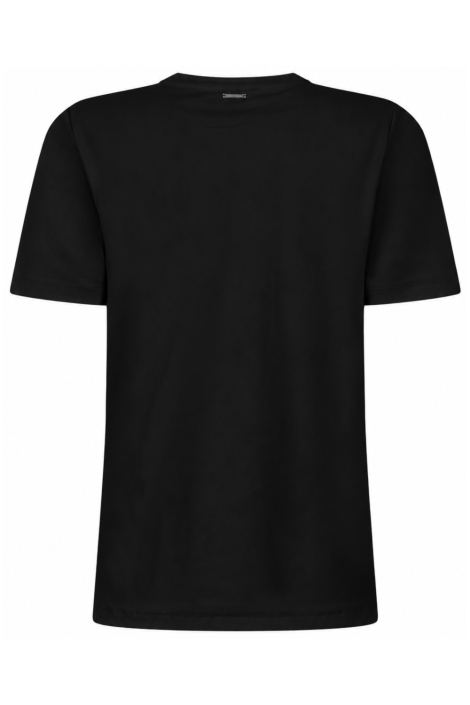 Zoso zwarte dames t-shirt | Achteraanzicht