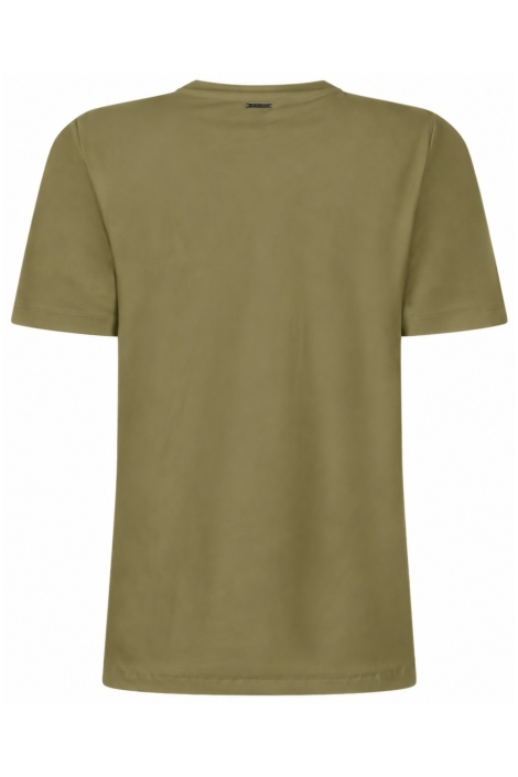 Zoso groene dames t-shirt | Achteraanzicht