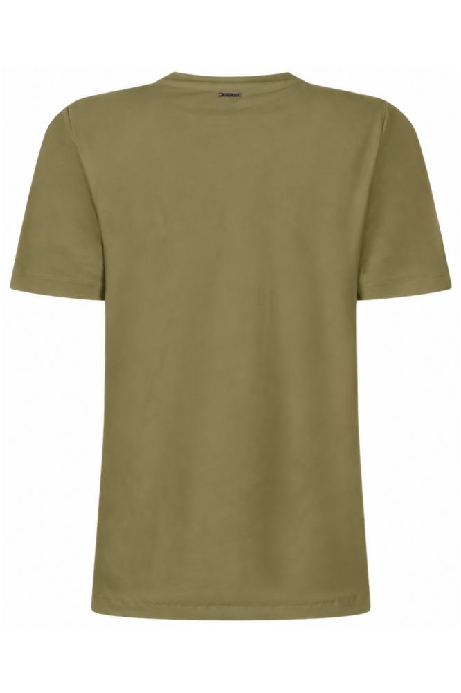 Zoso groene dames t-shirt | Achteraanzicht