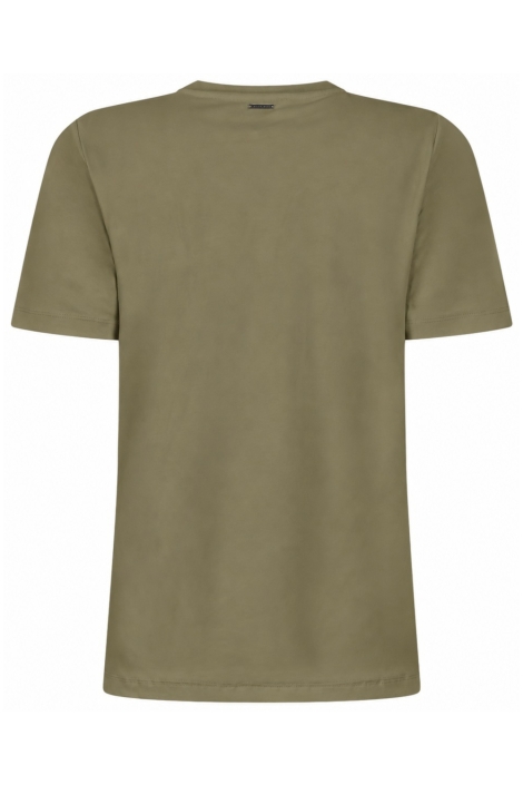 Zoso groene dames t-shirt | Achteraanzicht
