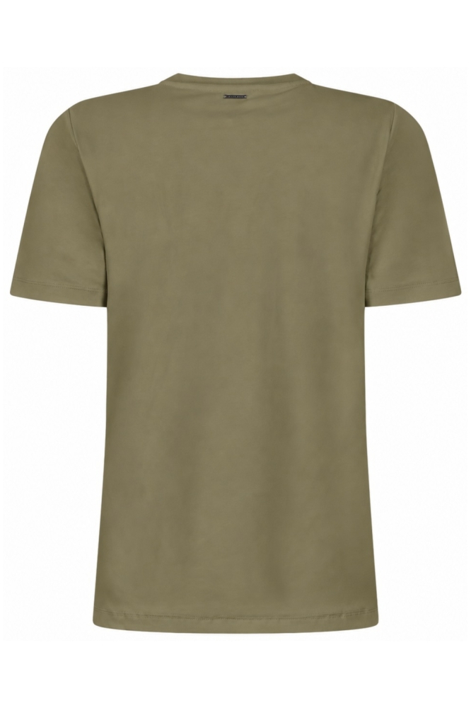 Zoso groene dames t-shirt | Achteraanzicht