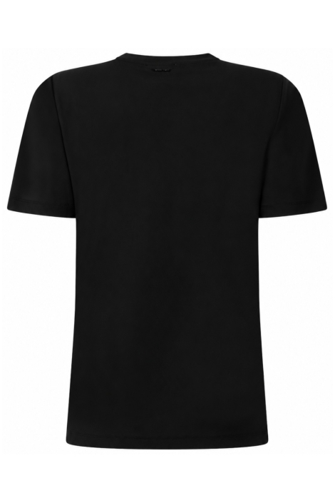 Zoso zwarte dames t-shirt | Achteraanzicht
