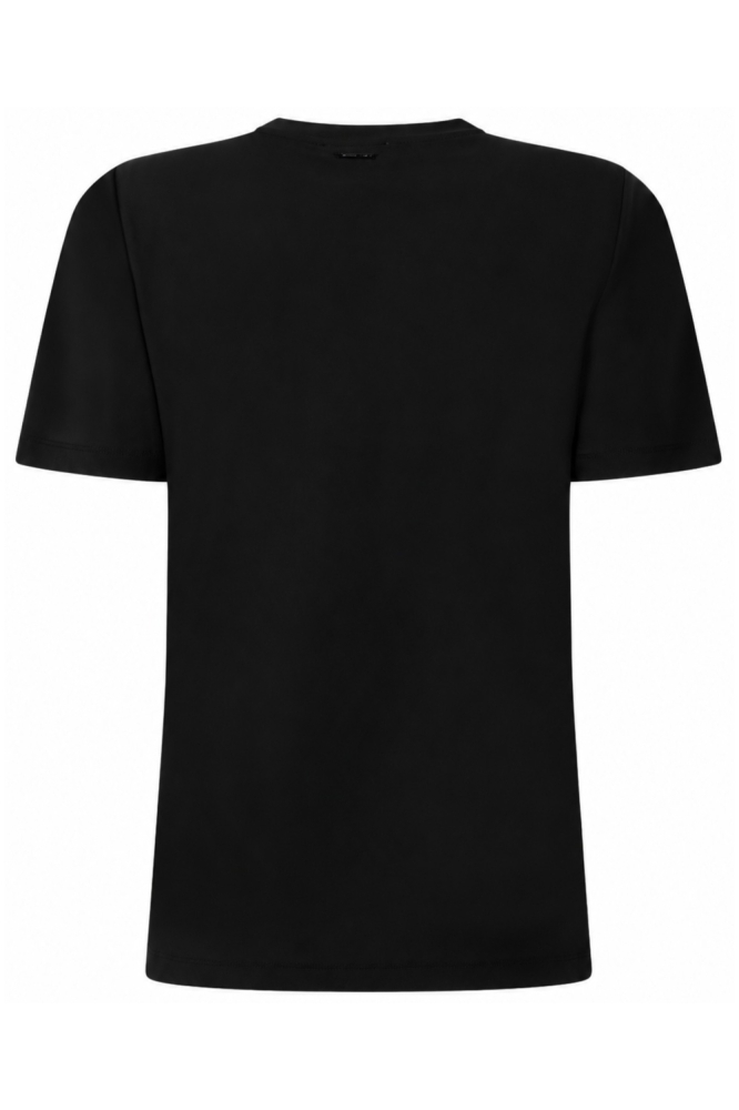 Zoso zwarte dames t-shirt | Achteraanzicht