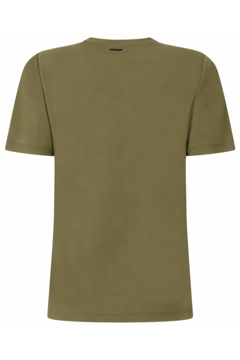 Zoso groene dames t-shirt | Achteraanzicht