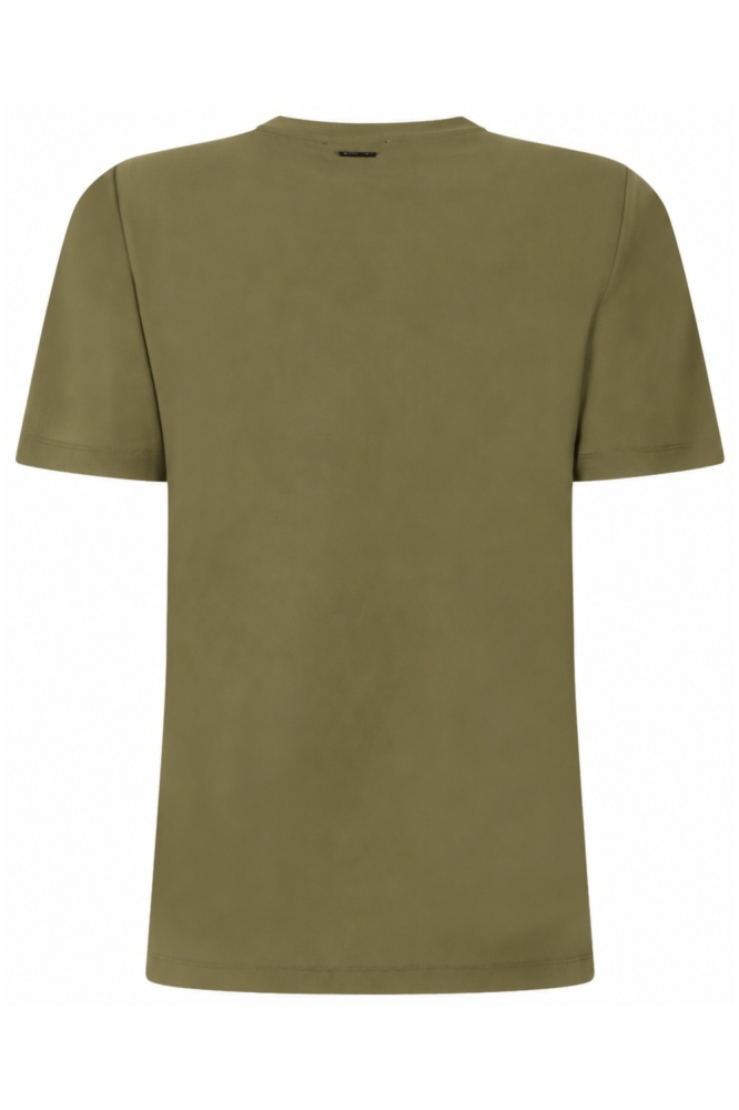 Zoso groene dames t-shirt | Achteraanzicht