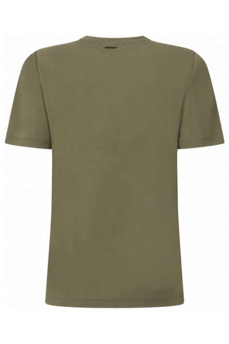 Zoso groene dames t-shirt | Achteraanzicht