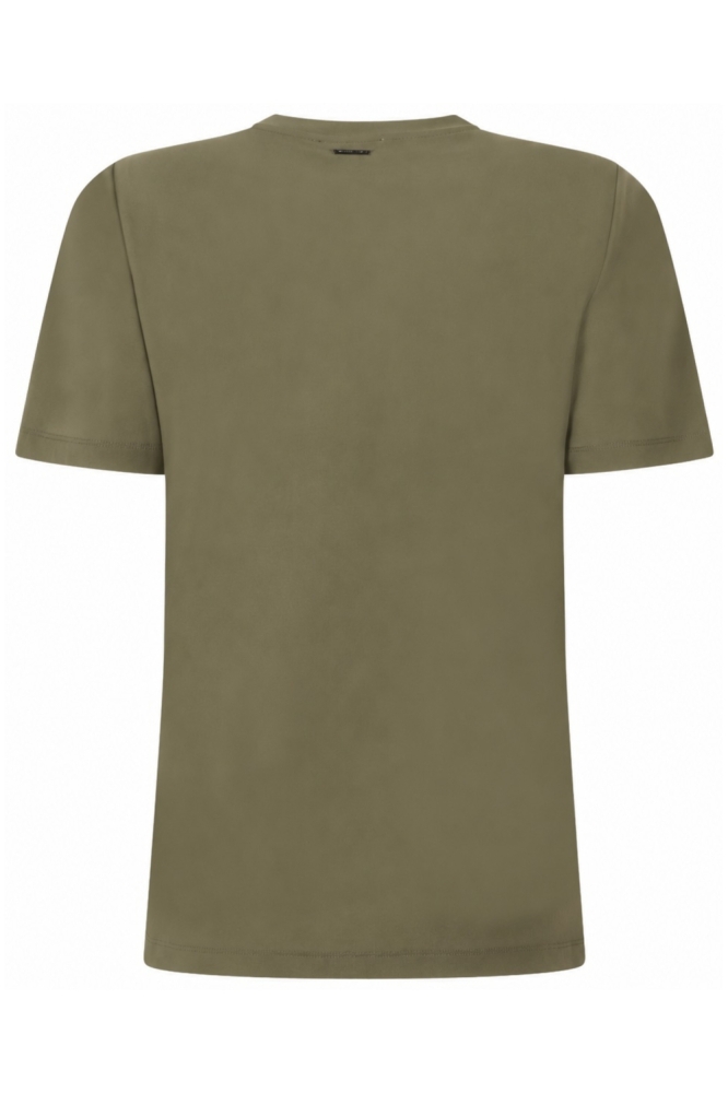 Zoso groene dames t-shirt | Achteraanzicht