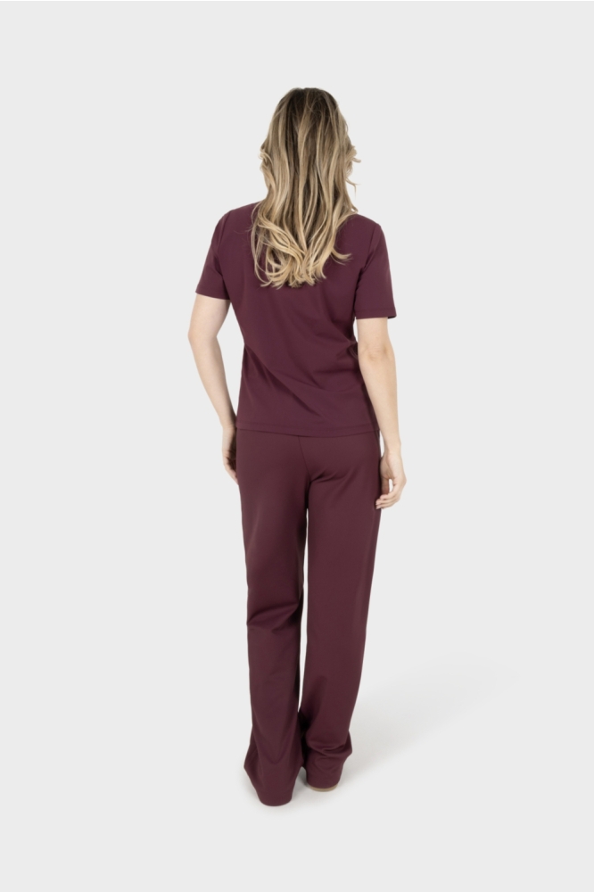 Zoso bordeaux dames t-shirt | Model