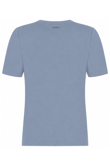 Zoso blauwe dames t-shirt | Achteraanzicht
