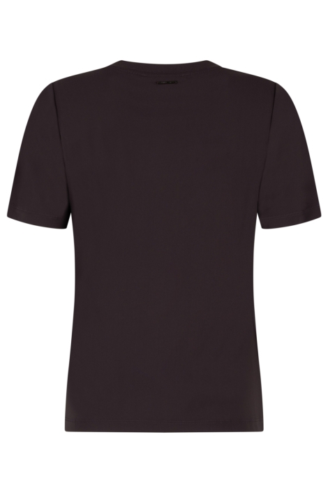 Zoso bruine dames t-shirt | Achteraanzicht
