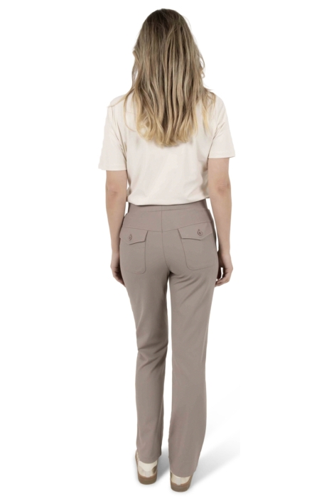 Zoso beige dames t-shirt | Model