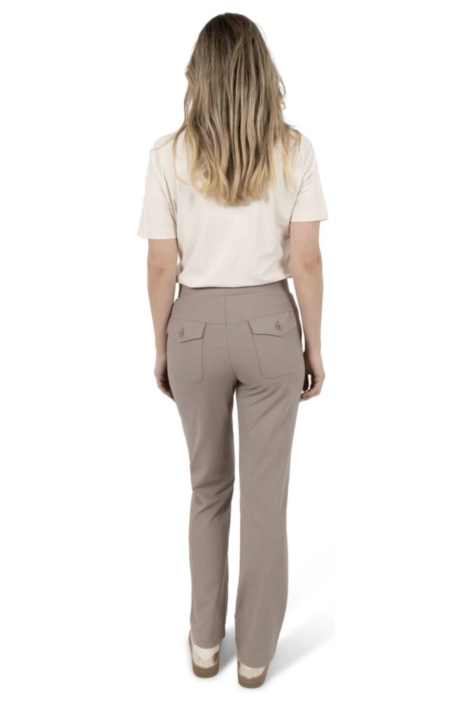 Zoso beige dames t-shirt | Model