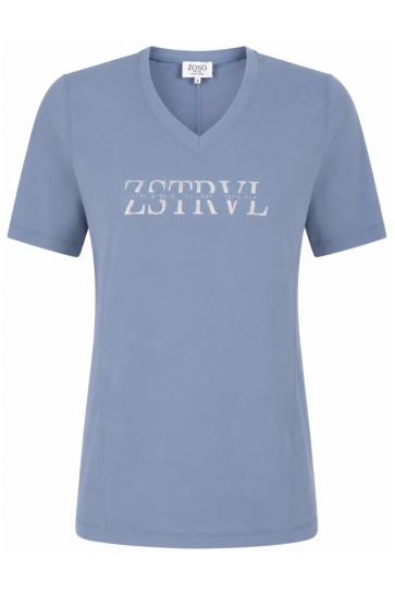 Zoso T-shirt JOYA 264 Light Blue