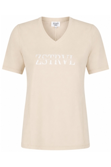 Zoso T-shirt JOYA 264 Ivory