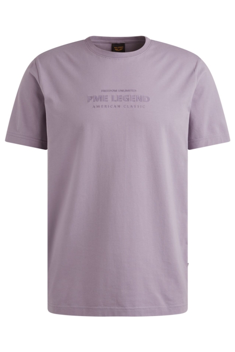PME legend paarse heren t-shirt | Vooraanzicht