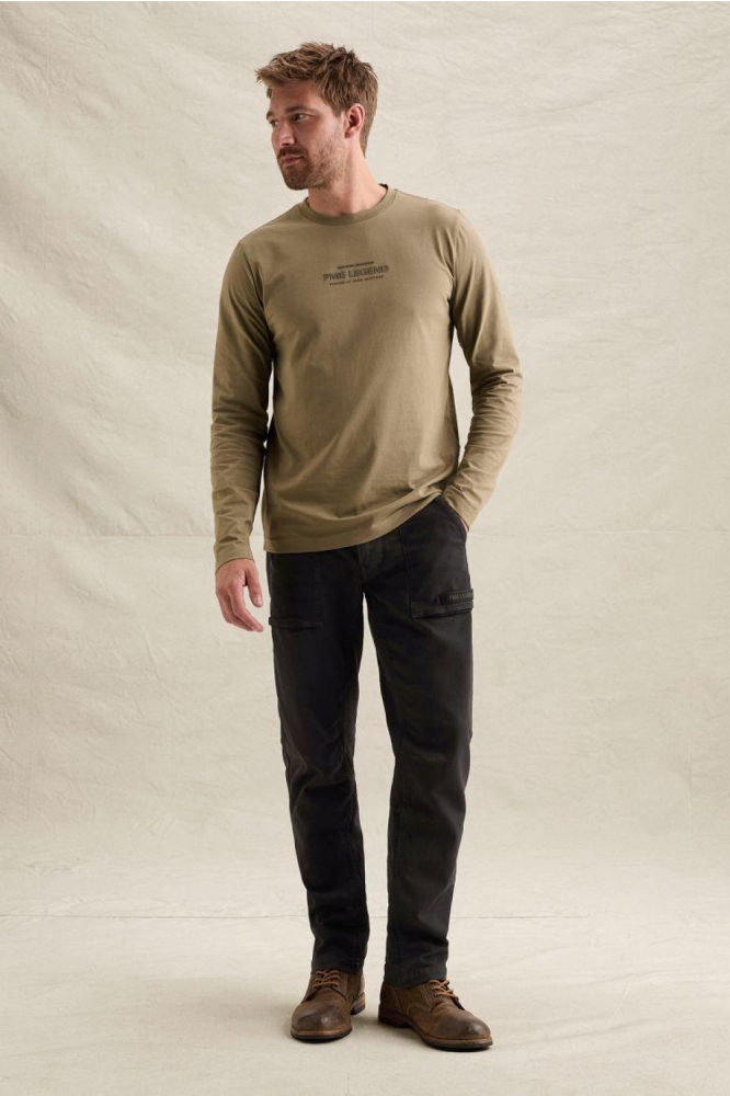 PME legend groene heren t-shirt | Model