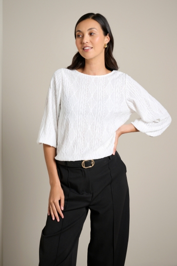LolaLiza T-shirt T EMMY 2F 02302131 Offwhite