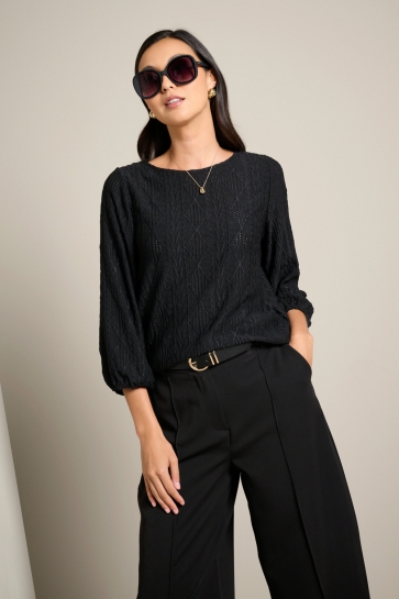 LolaLiza T-shirt T EMMY 2F 02302131 Black
