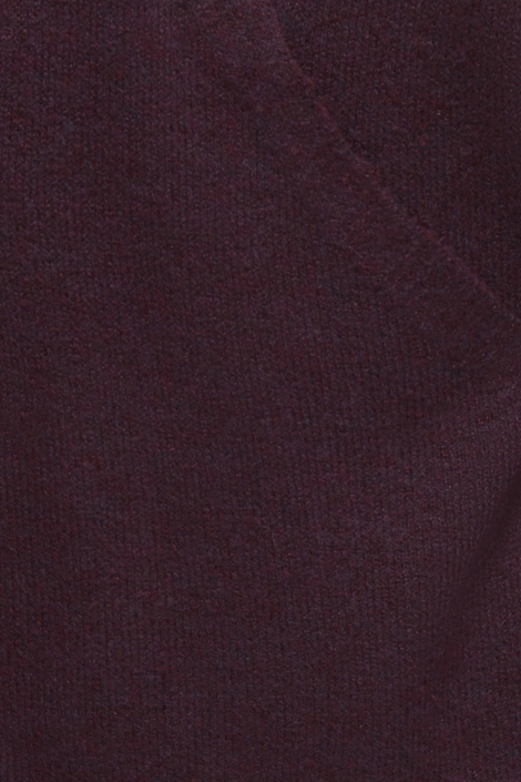 Jacqueline de Yong bordeaux dames vest | Close up