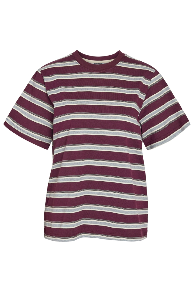 Noisy may bordeaux dames t-shirt | Vooraanzicht