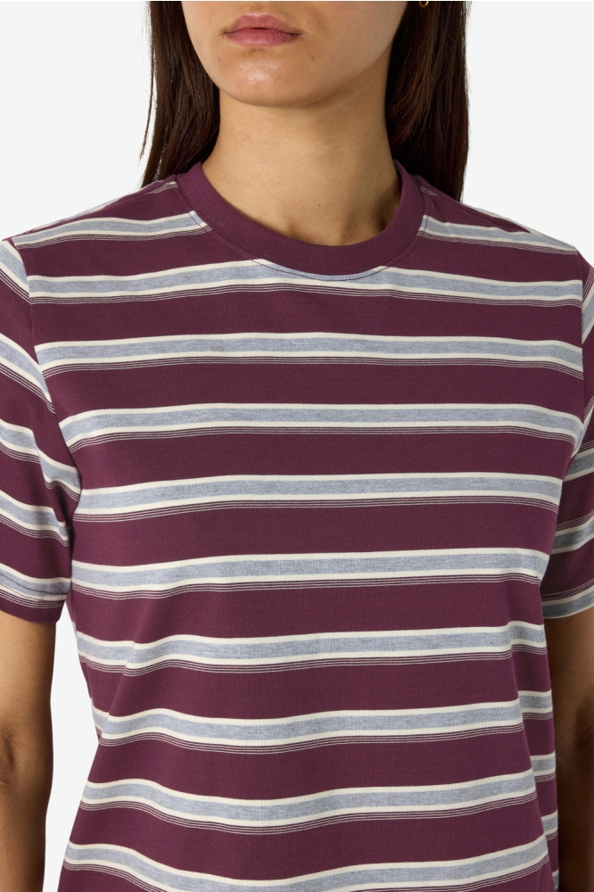 Noisy may bordeaux dames t-shirt | Close up